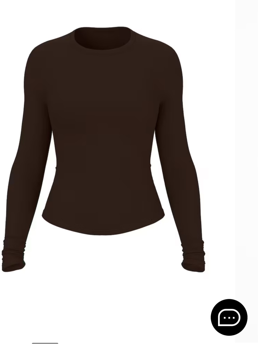 BNWT Garage Sleek Crewneck Longsleeve Top